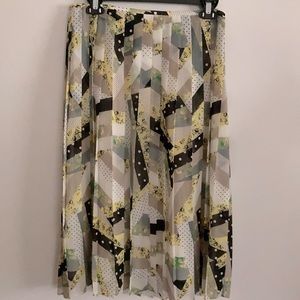 Calvin Klein Pleated Skirt